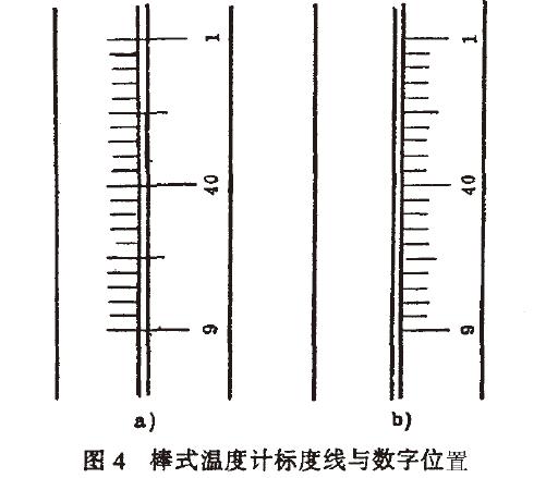 短線的長度應(yīng)為分格問距的1-3 倍，中線和長線的長度再適當加長